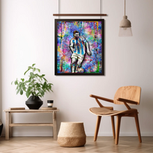 Lionel Messi Pop Art Poster, Lionel Messi Argentina Tribute Fine Art