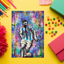 Lionel Messi Pop Art Poster, Lionel Messi Argentina Tribute Fine Art
