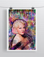 Mae West Poster, Mae West Movie Pop Art Tribute Fine Art