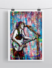 Malcolm Young Poster, AC/DC Pop Art Tribute Fine Art