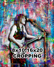 Malcolm Young Poster, AC/DC Pop Art Tribute Fine Art