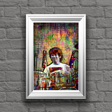 Mickey Hart of The Grateful Dead Poster, Dead & Company Tie-dye Tribute Fine Art