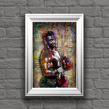 Mike Tyson Poster, Iron Mike Tyson Boxing Tribute Fine Art