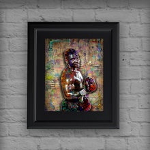 Mike Tyson Poster, Iron Mike Tyson Boxing Tribute Fine Art