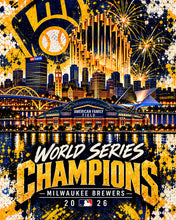 Milwaukee Brewers 2026 World Series Championship Poster Wall Art & Gift