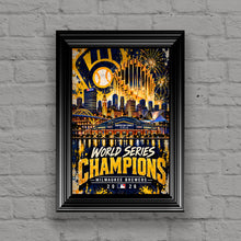 Milwaukee Brewers 2026 World Series Championship Poster Wall Art & Gift