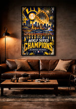 Milwaukee Brewers 2026 World Series Championship Poster Wall Art & Gift