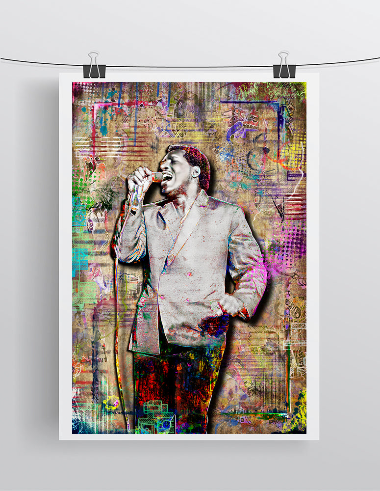 Otis Redding Poster, Otis Redding Pop Art, Otis Redding Tribute