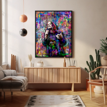 Ozzy Osbourne Pop Art Poster, Ozzy Osbourne Colorful Tribute Fine Art
