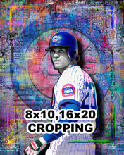 Ryne Sandberg Pop Art Poster, Ryne Sandberg Cubs Tribute Fine Art