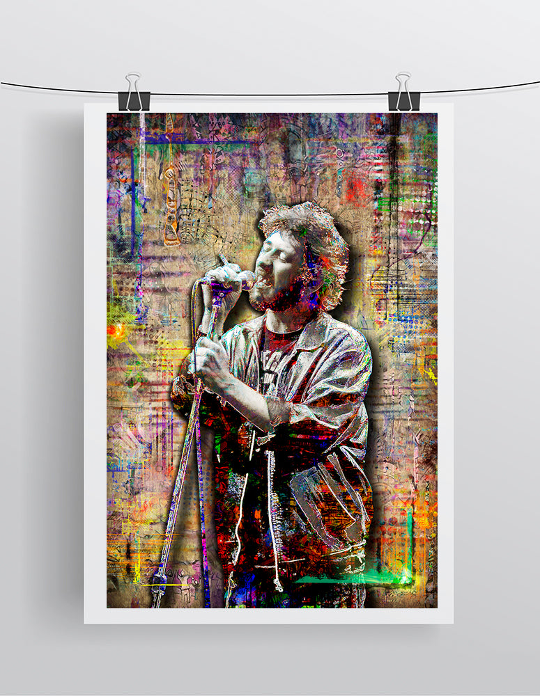 Shane MacGowan Poster, The Pogues Legend Tribute Fine Art