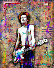 Sid Vicious Pop Art Poster, Sex Pistols Tribute Fine Art