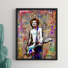 Sid Vicious Pop Art Poster, Sex Pistols Tribute Fine Art