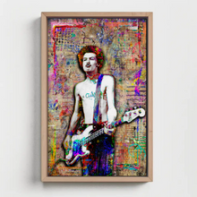Sid Vicious Pop Art Poster, Sex Pistols Tribute Fine Art