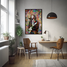 Steve Winwood Poster, Steve Winwood Gift, Steve Winwood Tribute Fine Art