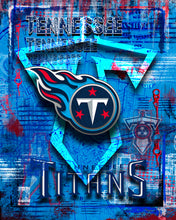 Tennessee Titans Poster, Titans  Gift, Tennessee Titans Man Cave Titans Gift