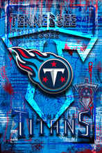 Tennessee Titans Poster, Titans  Gift, Tennessee Titans Man Cave Titans Gift