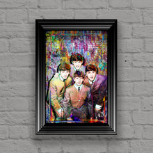 Beatles, George, Paul, John, Ringo of The Beatles 1960's Gift, Beatles Tribute Fine Art