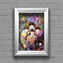 Beatles, George, Paul, John, Ringo of The Beatles 1960's Gift, Beatles Tribute Fine Art