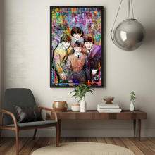 Beatles, George, Paul, John, Ringo of The Beatles 1960's Gift, Beatles Tribute Fine Art