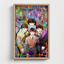 Beatles, George, Paul, John, Ringo of The Beatles 1960's Gift, Beatles Tribute Fine Art