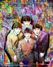 Beatles, George, Paul, John, Ringo of The Beatles 1960's Gift, Beatles Tribute Fine Art