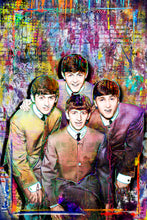 Beatles, George, Paul, John, Ringo of The Beatles 1960's Gift, Beatles Tribute Fine Art