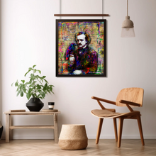 Edgar Allan Poe Pop Art Poster, Edgar Allan Poe Tribute Fine Art