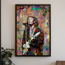 Steve Winwood Poster, Steve Winwood Gift, Steve Winwood Tribute Fine Art