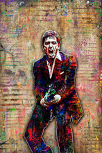 Al Pacino Scarface Poster, Scarface Tony Montana Tribute Fine Art