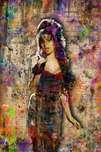 Amy Winehouse Poster, Amy Winehouse Gift, Amy Winehouse Tribute Fine Art