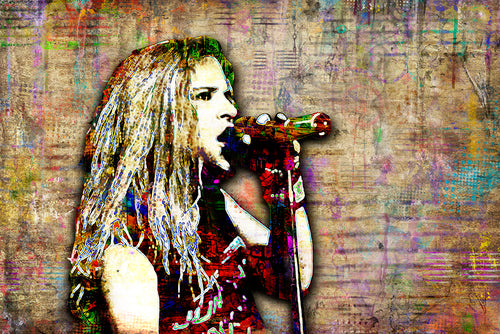 Andrew Wood Mother Love Bone Poster, Andrew Wood Tribute Fine Art