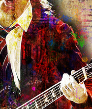 Angus Young Poster, Angus Young AC/DC Tribute Fine Art