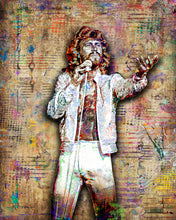 Barry Gibb of The Bee Gees Poster, Bee Gees Tribute Fine Art