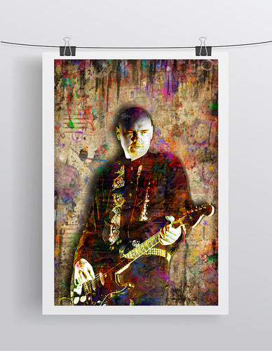 Billy Corgan Poster, Smashing Pumpkins Gift, Billy Corgan Tribute Fine Art