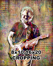 Bob Weir of The Grateful Dead Poster, Dead and Company Tribute Fine Art