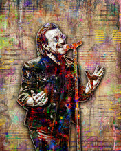 Bono of U2 Pop 2 Poster, Bono Tribute Fine Art