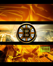 Boston Bruins Hockey Poster, Boston Bruins Hockey Print Bruins Gift, Man Cave