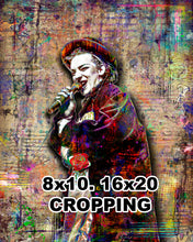 Boy George Culture Club Poster,Boy George Pop Art Tribute Fine Art Poster