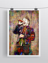 Brent Smith Shinedown Poster, Shinedown Tribute Fine Art