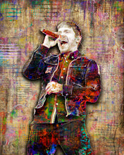 Brent Smith Shinedown Poster, Shinedown Tribute Fine Art