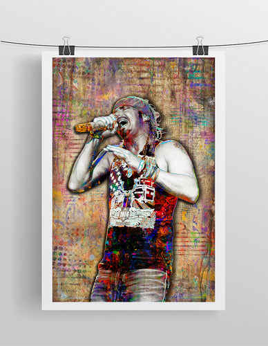 Bret Michaels Poster Bret Michaels of Poison Tribute Fine Art