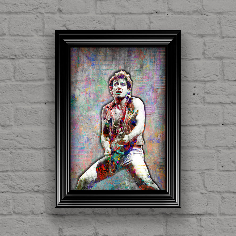 Bruce Springsteen Poster, Bruce Springsteen Gift, Bruce Springsteen Tr ...