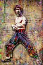 Bruce Lee Poster, Bruce Lee Tribute Fine Art
