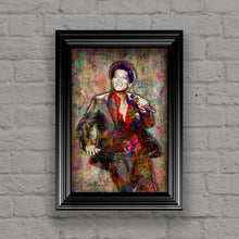 Bruno Mars Poster, Bruno Mars Gift, Bruno Mars Colorful Layered Tribute Fine Art