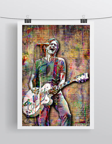 Bryan Adams Poster, Bryan Adams Tribute Fine Art Poster