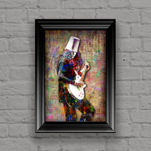 Buckethead Poster, Buckethead Gift, Buckethead Tribute Fine Art