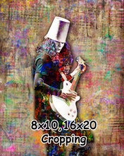 Buckethead Poster, Buckethead Gift, Buckethead Tribute Fine Art