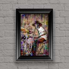 Butch Trucks Poster, Allman Brothers Gift, Butch Trucks of Allman Brothers Fine Art