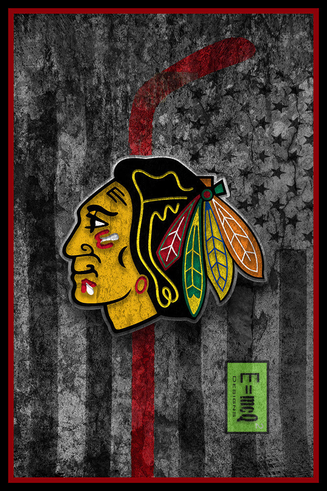 Chicago Blackhawks Enamel Pin Chicago Flag Adds Fun Touch to 